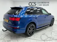 Used Audi Q7 S-Line 272 HP (200 kW) 2016 Blue SUV
