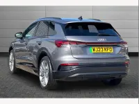 Used Audi Q4 e-tron Advanced 219 kW (299 HP) 2023 Typhoon grey SUV