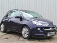 Used Vauxhall Adam Glam 2013 Blue Hatchback