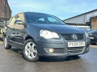 Used VW Polo Match 80 HP (58 kW) 2008 Grey Hatchback