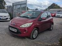 Used Ford Ka Zetec 69 HP (50 kW) 2010 Red Hatchback