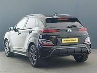 Second-hand Hyundai Kona N Line 120 CP (88 kW) 2022 Negru SUV