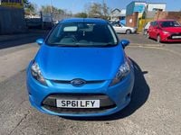 Used Ford Fiesta 82 HP (60 kW) 2011 Blue Hatchback