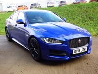 Used Jaguar XE R-Sport 180 HP (132 kW) 2018 Blue Sedan