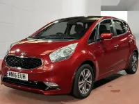 Used Kia Venga 123 HP (90 kW) 2016 Red Hatchback