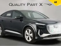 Used Audi Q4 Sportback e-tron S-Line 150 kW (204 HP) 2023 Black SUV
