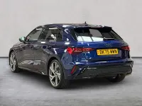 Used Audi A3 Sportback Black Edition 150 HP (110 kW) 2025 Blue Hatchback