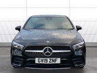 Used Mercedes A180 AMG line 136 HP (100 kW) 2019 Black Hatchback