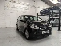 Used VW up! high up! 75 HP (55 kW) 2016 Black Hatchback