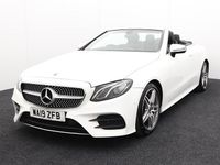 Used Mercedes E300 AMG line 245 HP (180 kW) 2019 White Cabriolet
