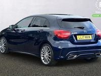 Used Mercedes A200 AMG Line Premium 156 HP (114 kW) 2017 Blue Hatchback