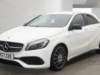 Used Mercedes A200 134 HP (98 kW) 2017 White Hatchback