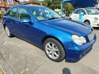 Begagnad Mercedes C180 Classic 2006 Blå Sedan