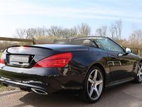 Used Mercedes SL400 AMG line 367 HP (269 kW) 2017 Black Cabriolet