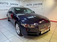 Begagnad Jaguar XE Portfolio 177 HK (130 kW) 2016 Blå Sedan