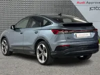 Used Audi Q4 Sportback e-tron Black Edition 206 kW (281 HP) 2024 Blue SUV
