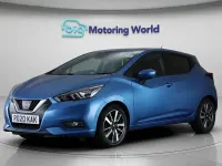 Usado Nissan Micra S 100 HP (73 kW) 2020 Azul Citadino