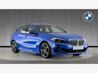 Used BMW 118 M Sport 134 HP (98 kW) 2021 Blue Hatchback