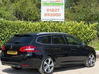 Second-hand Peugeot 308 SW GT-line 131 CP (96 kW) 2019 Negru Break