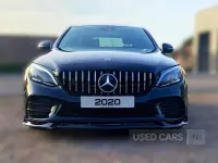 Used Mercedes C300 AMG line 2020 Black Sedan