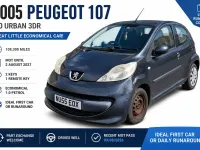 Used Peugeot 107 68 HP (50 kW) 2005 Grey Hatchback