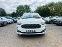 Used Ford Ka Plus Zetec 85 HP (62 kW) 2018 White Hatchback