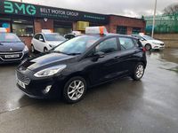 Used Ford Fiesta Zetec 100 HP (73 kW) 2019 Black Hatchback