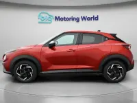 Usado Nissan Juke N-Connecta 114 HP (83 kW) 2022 Vermelho SUV