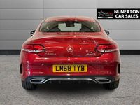 Used Mercedes C220 AMG Line Premium 194 HP (142 kW) 2018 Red Coupe