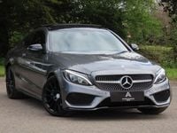 Used Mercedes C220 AMG Line Premium 170 HP (125 kW) 2016 Grey Coupe