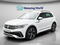 Used VW Tiguan R-line 150 HP (110 kW) 2022 White SUV