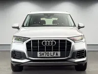 Used Audi Q7 Sport 286 HP (210 kW) 2019 Floret silver metallic/floret silver metallic SUV