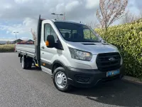 Begagnad Ford Transit 130 HK (95 kW) 2021 Silver Cab