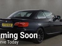 Used BMW 320 Cabriolet Sport Line 2012 Black Cabriolet