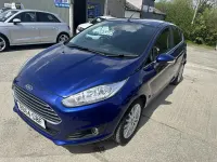 Usado Ford Fiesta Titanium 2014 Azul Utilitario
