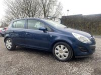 Used Vauxhall Corsa S 95 HP (69 kW) 2013 Blue Hatchback