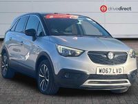 Used Vauxhall Crossland X Elite 2017 Silver SUV