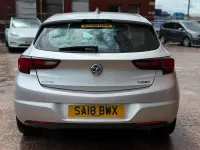 Used Vauxhall Astra SRi 150 HP (110 kW) 2018 Silver Hatchback