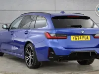 Used BMW 330 M Sport 288 HP (211 kW) 2024 Blue Estate