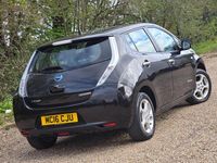 Used Nissan Leaf Acenta 80 kW (109 HP) 2016 Black Hatchback