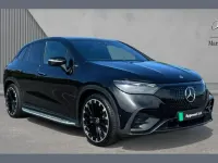 Used Mercedes EQE350 AMG line 214 kW (292 HP) 2025 Obsidian black metallic Sedan