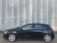 Used Mercedes A200 136 HP (100 kW) 2017 Black Hatchback