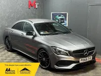 Used Mercedes CLA200 AMG line 156 HP (114 kW) 2018 Grey Coupe