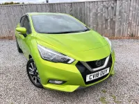 Used Nissan Micra Acenta Limited Edition 90 HP (66 kW) 2018 Green Hatchback