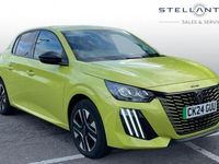 Used Peugeot e-208 Style 100 kW (137 HP) 2023 Yellow Hatchback