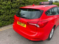 Used Ford Focus Titanium 2019 Red Estate