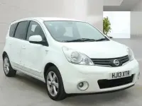 Używany Nissan Note N-TEC 110 KM (80 kW) 2013 Biały Hatchback