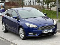 Used Ford Focus Titanium X 182 HP (133 kW) 2015 Blue Hatchback