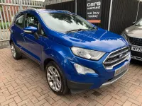 Used Ford Ecosport Titanium 125 HP (91 kW) 2018 Blue SUV