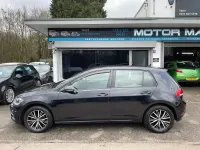 Used VW Golf VII SE 110 HP (80 kW) 2018 Black Hatchback